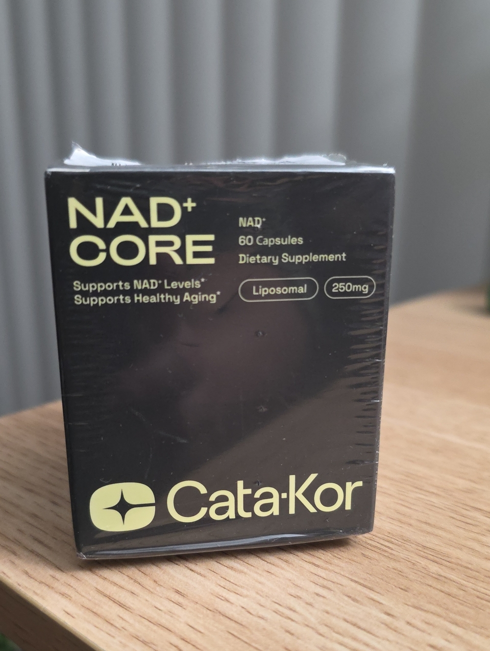 NAD+ CORE Liposomal Capsules โ Black